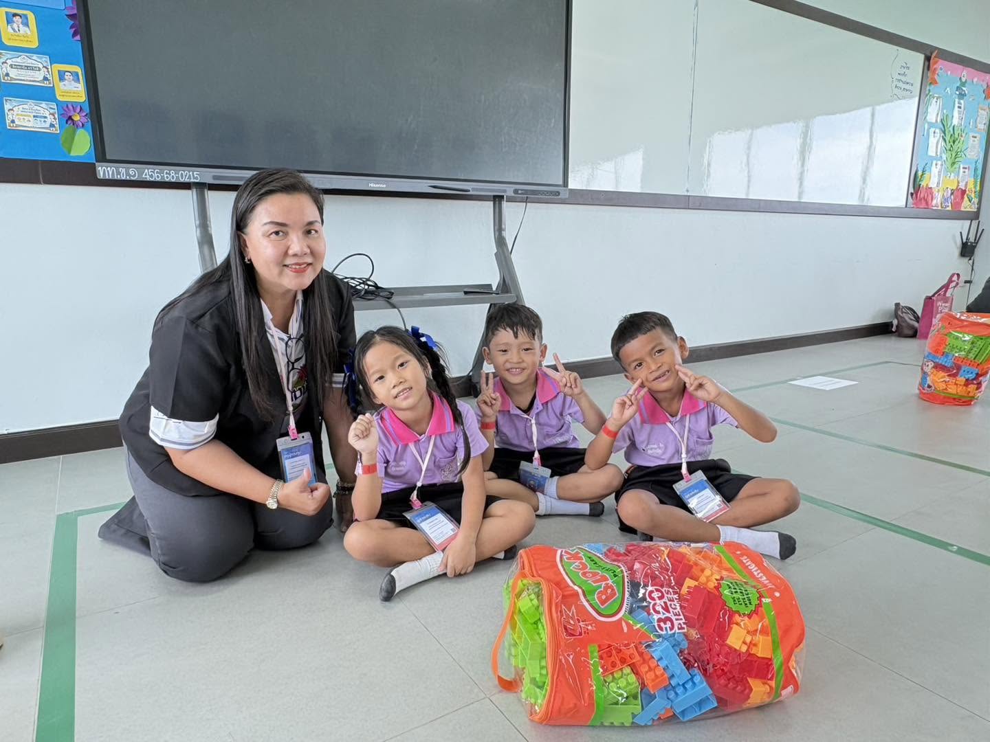 📚🧩 ความภาคภูมิใจของอนุบาลสหศึกษาบางบัวทอง 💜🩷 - รูปที่ 5