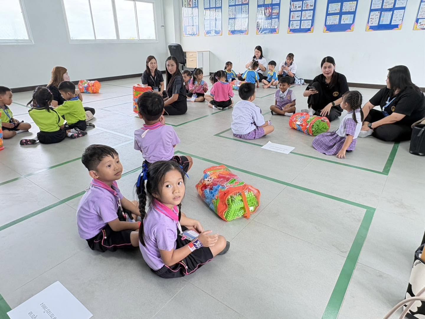 📚🧩 ความภาคภูมิใจของอนุบาลสหศึกษาบางบัวทอง 💜🩷 - รูปที่ 3