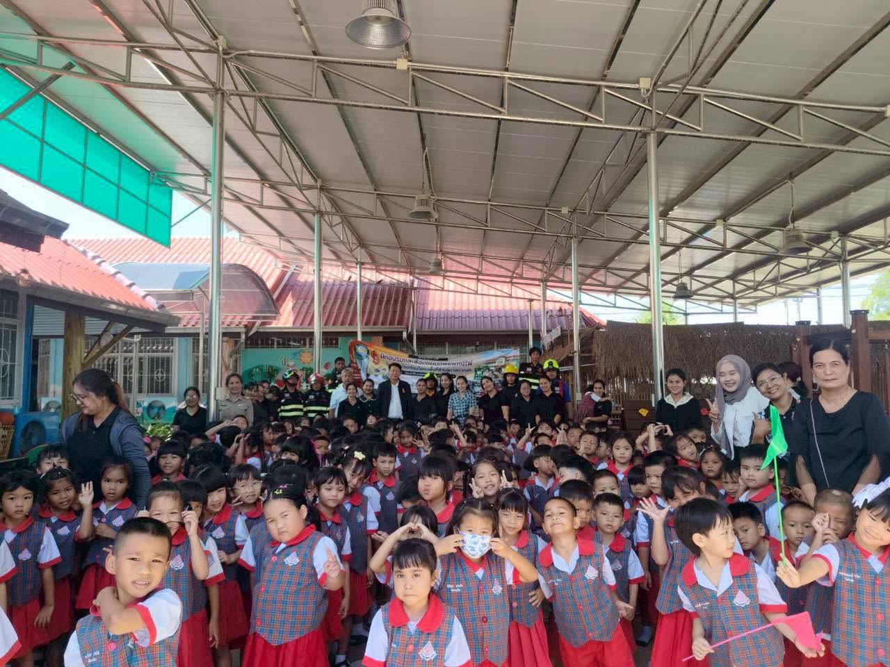 กิจกรรม ฝึกซ้อมหนีไฟและการอพยพหนีเหตุเพลิงไหม้ - รูปที่ 12